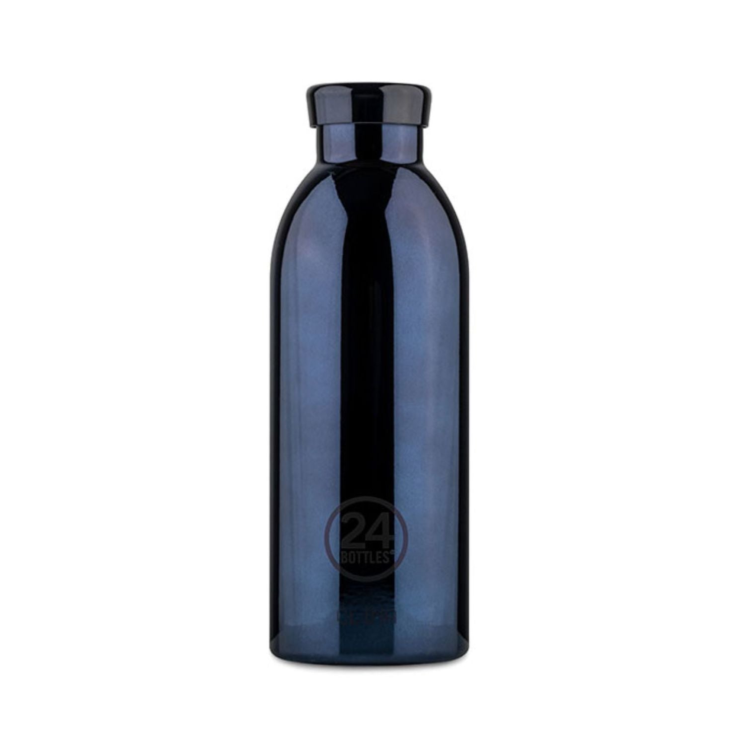 24 Bottles Clima 500ML Insulated Water Bottle (Chrome) - Black Radiance