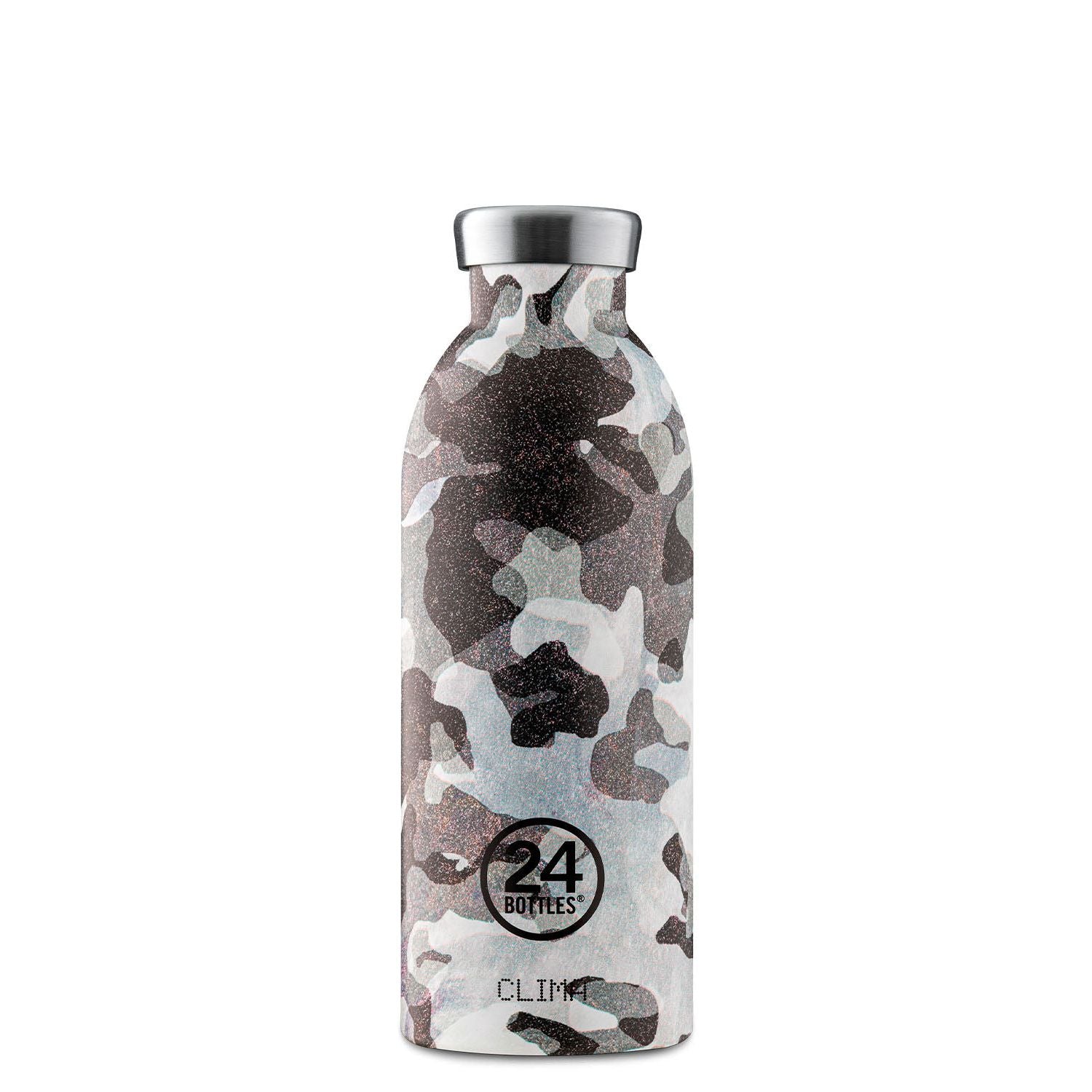 24 Bottles Clima 500ML Insulated Water Bottle - Camo Grey