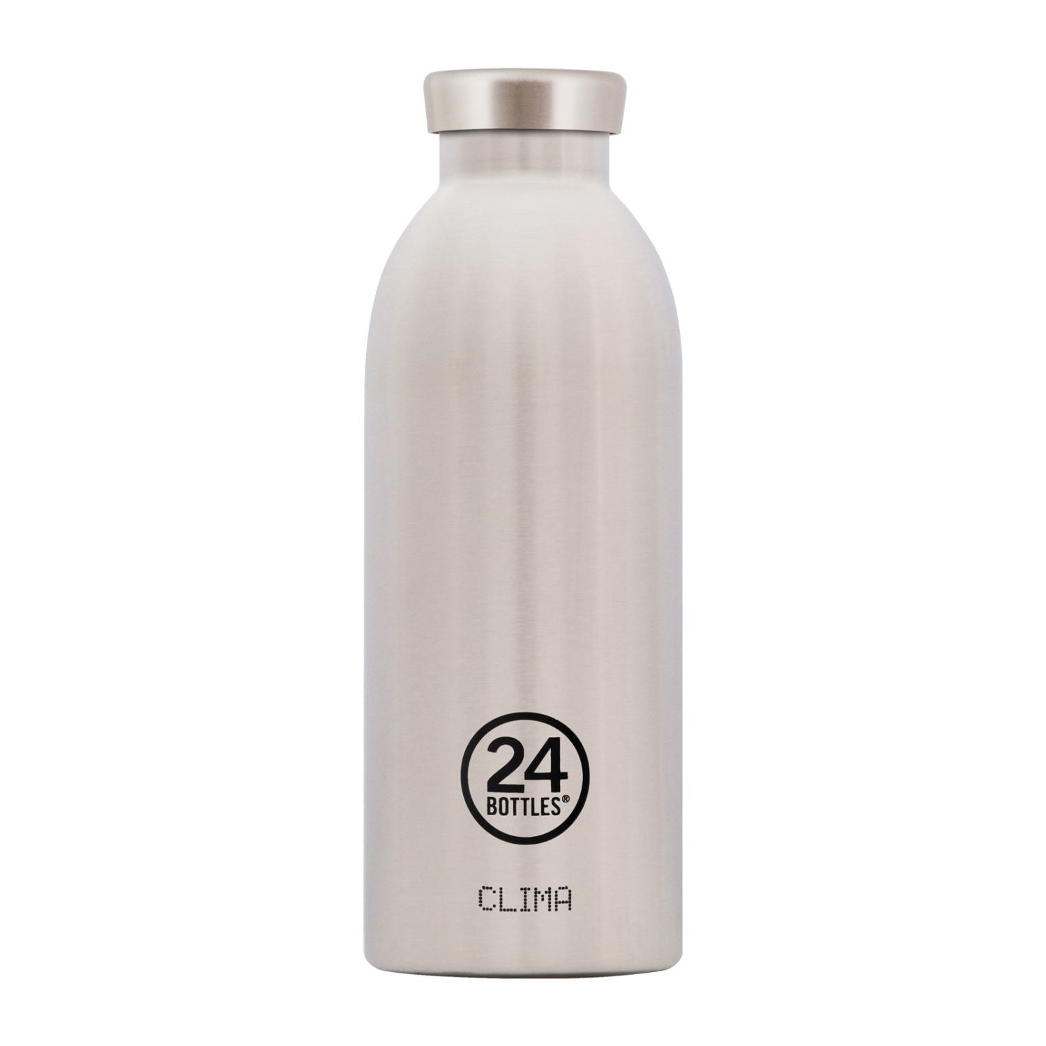 24 Bottles Clima 500ML Insulated Water Bottle - Steel