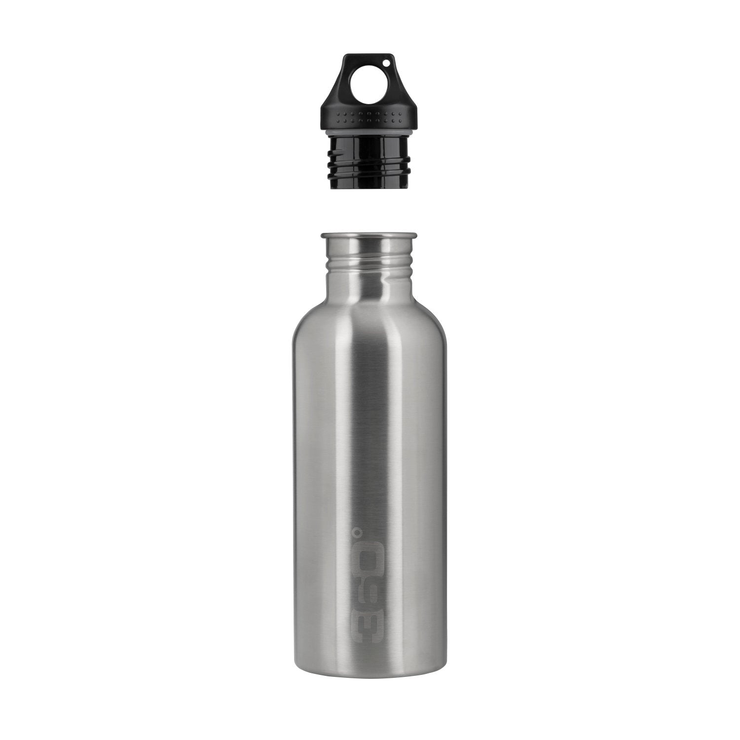360 Degrees Single Wall Water Bottle 1L (Silver)