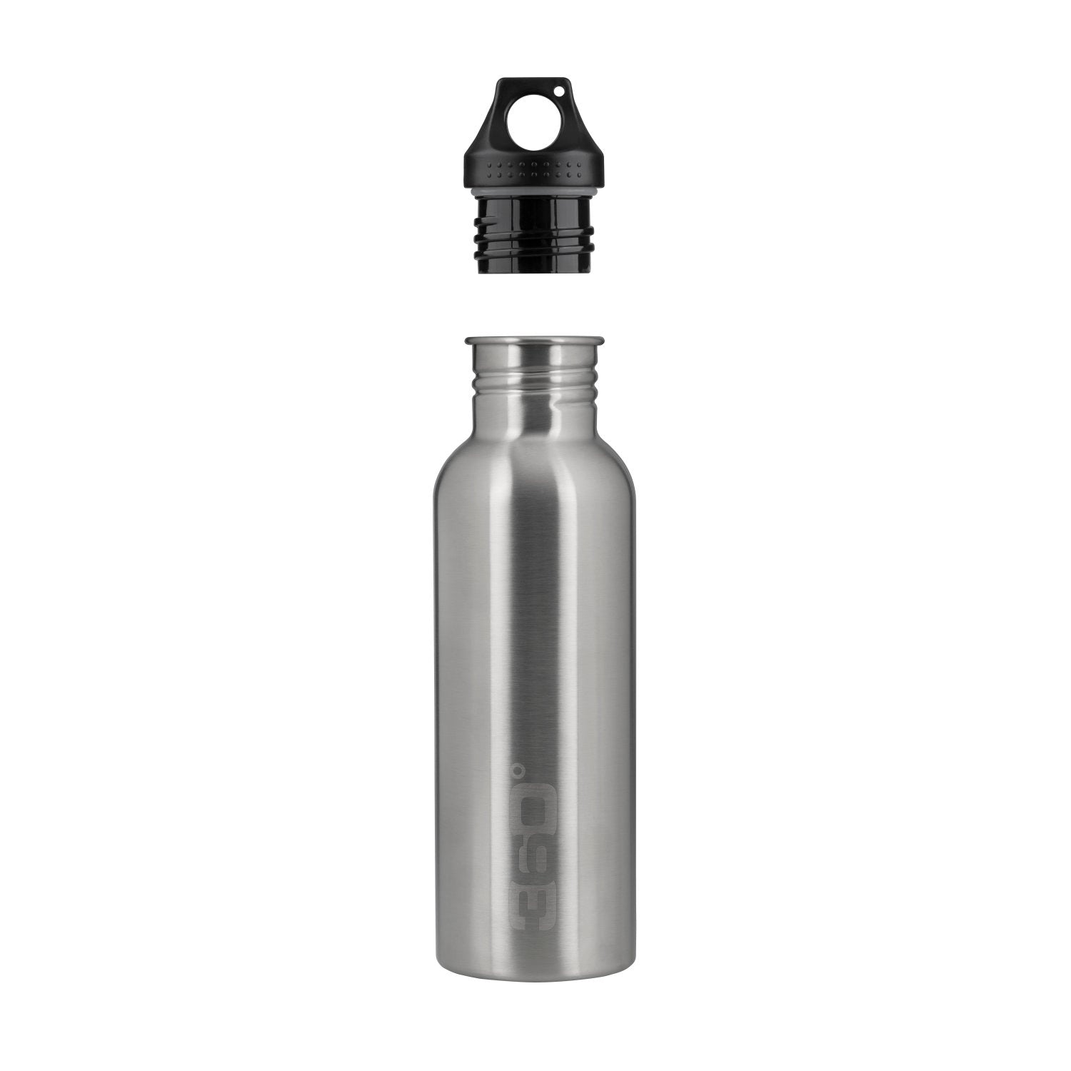 360 Degrees Single Wall Water Bottle 750ML (Silver)