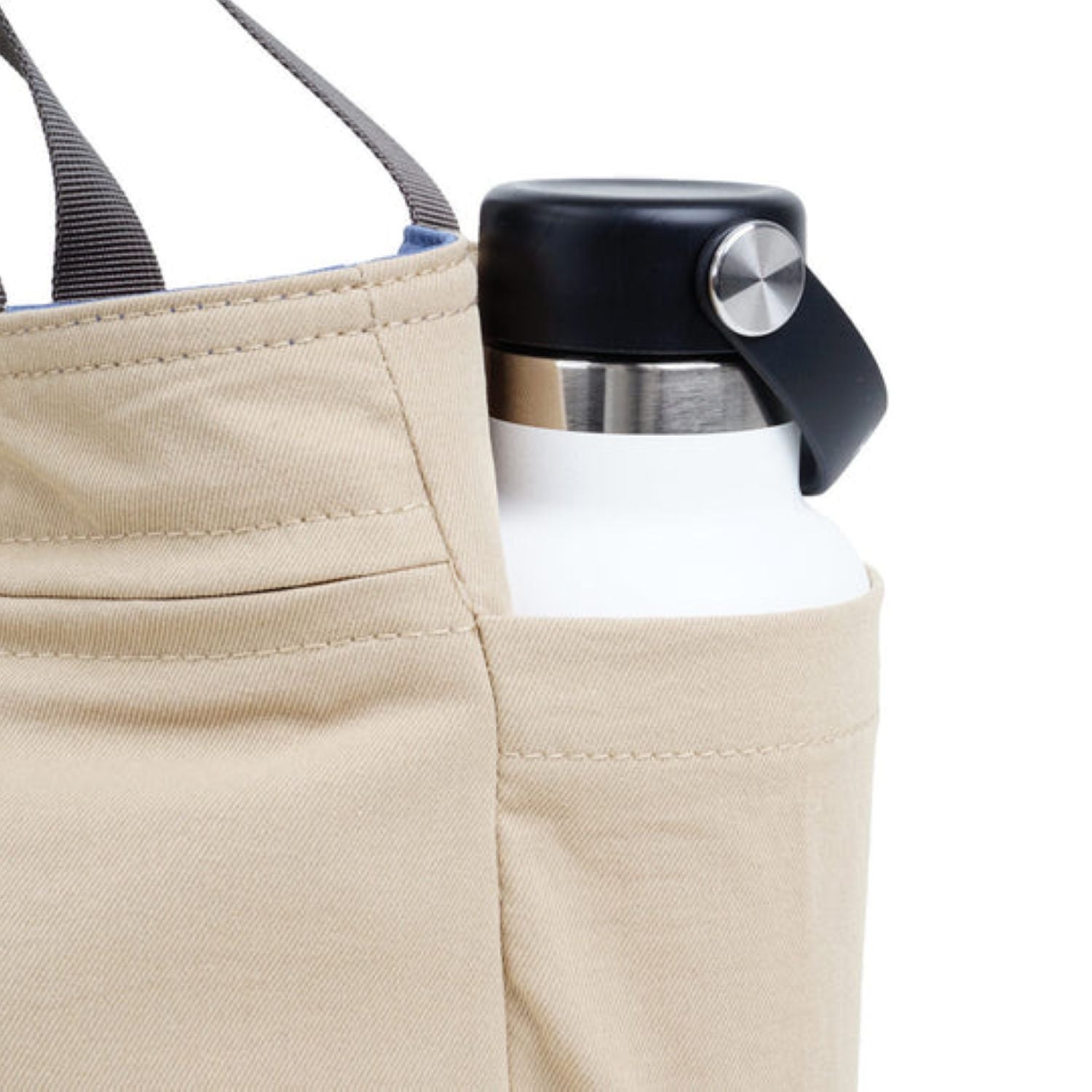 Hellolulu Jolie Double Sided 2 Way Shoulder Bag Recycled (Classic Blue/Clay Khaki)