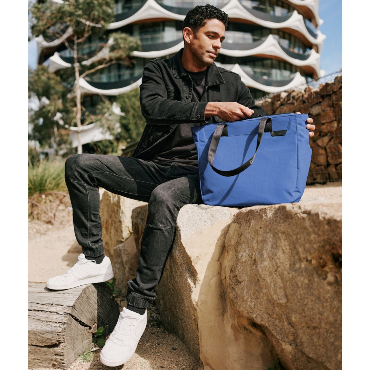 ALPAKA Metro Tote Bag Axoflux 210D (Blue)