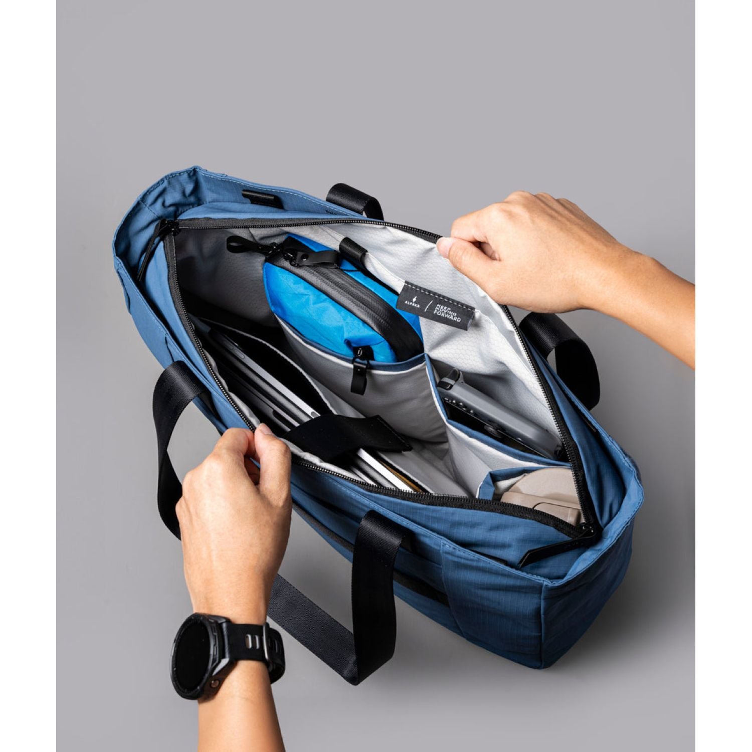 ALPAKA Metro Tote Bag Axoflux 210D (Blue)