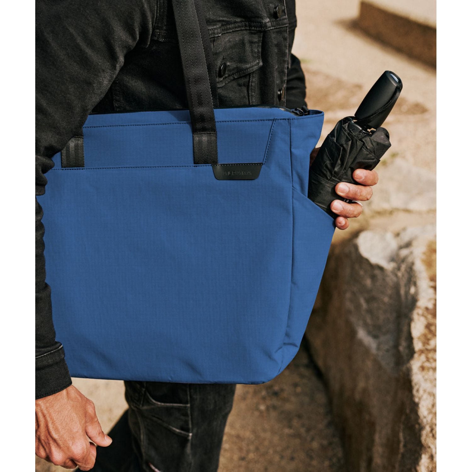 ALPAKA Metro Tote Bag Axoflux 210D (Blue)