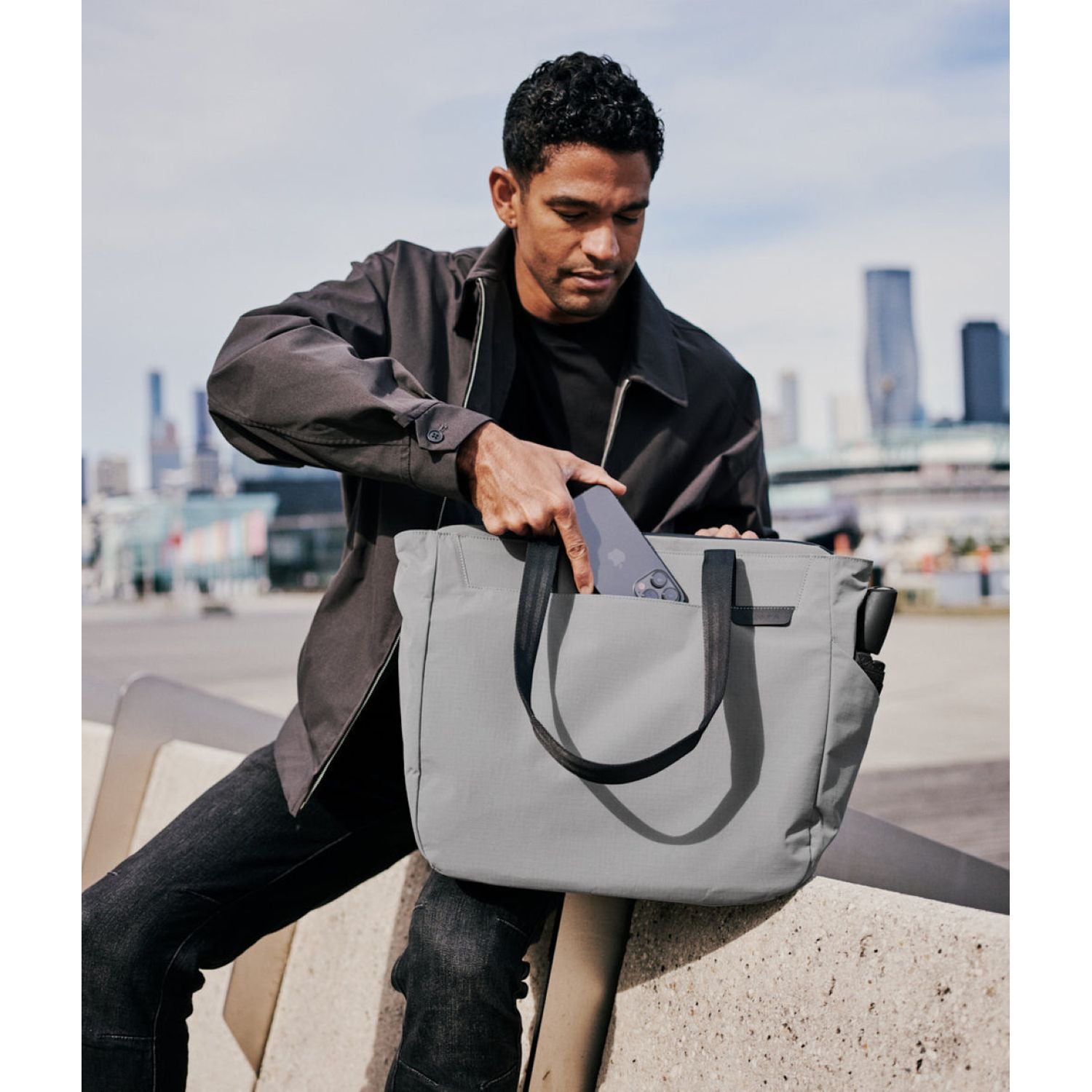 ALPAKA Metro Tote Bag Axoflux 210D (Grey)