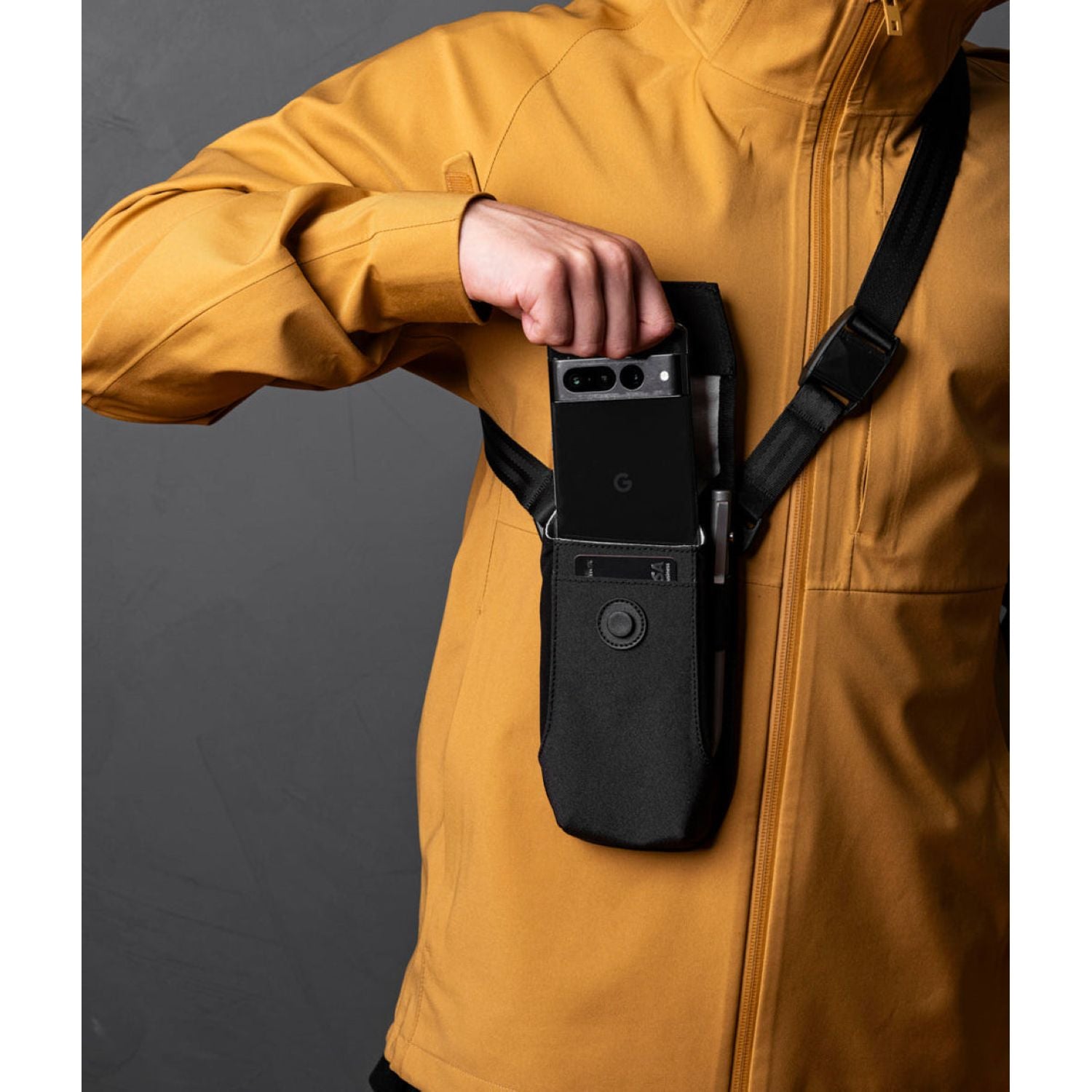 ALPAKA Modular Phone Sling V2 Axoflux 300D (Black)