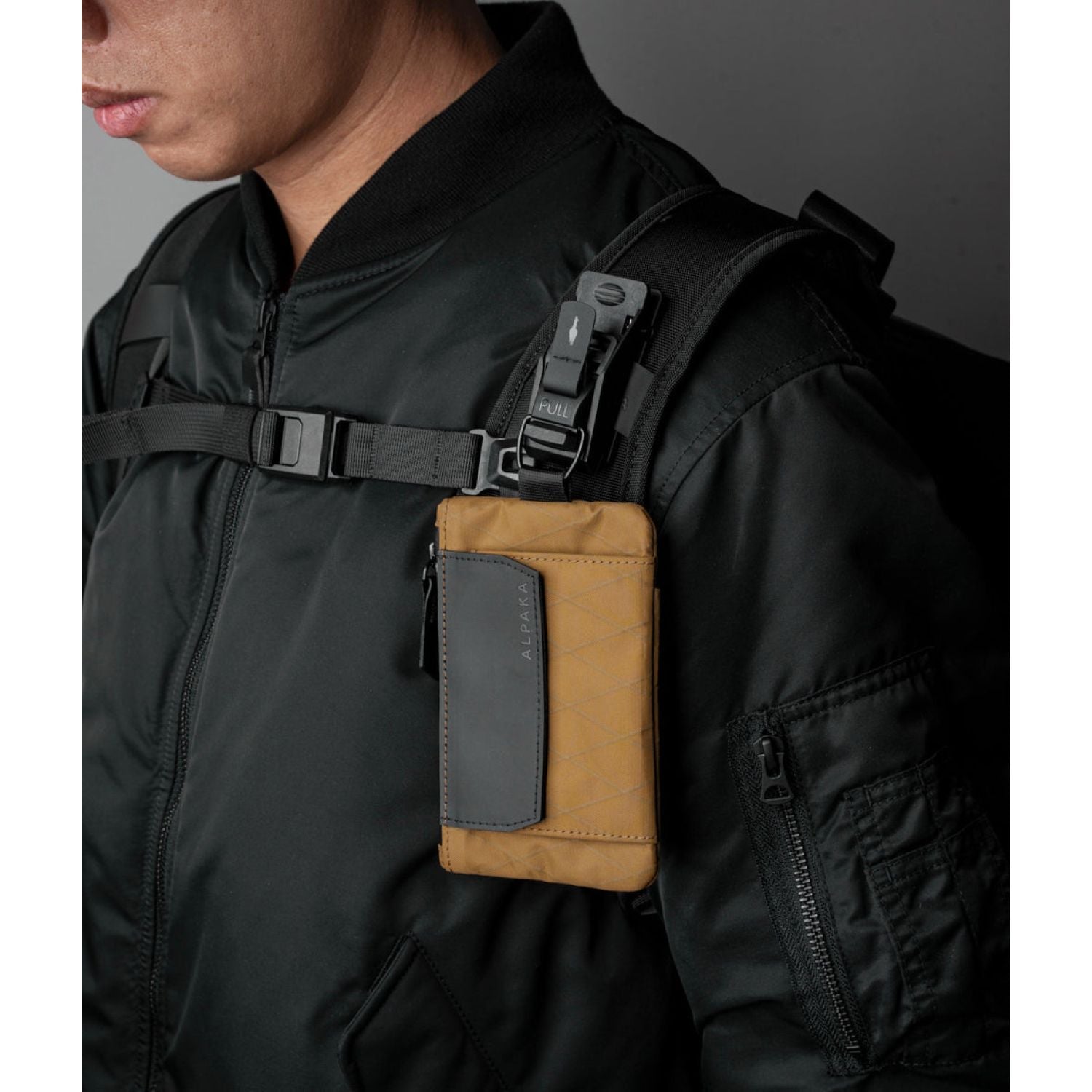 ALPAKA Zip Pouch Coin X-Pac VX21 (Coyote Brown)