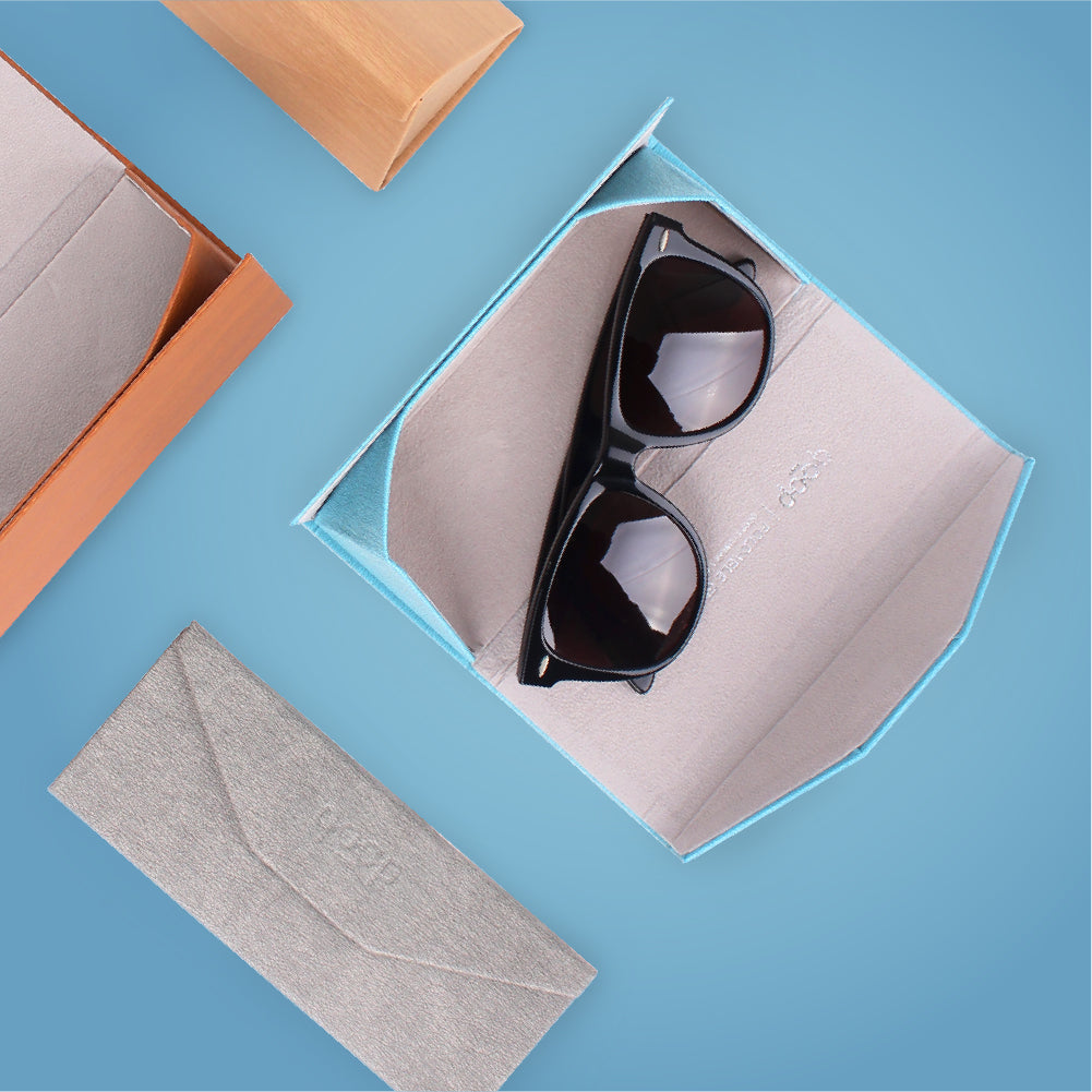 Alifedesign QP Foldable Glasses Case - L-Wood