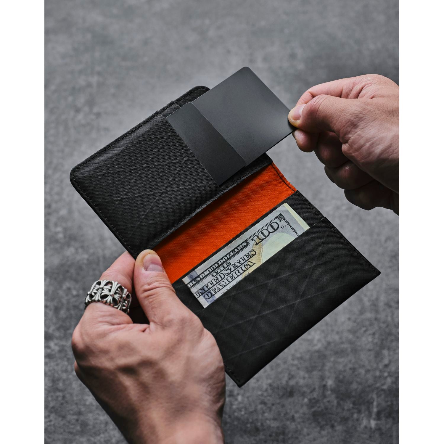 ALPAKA Bifold Wallet X-Pac VX21 (Black)