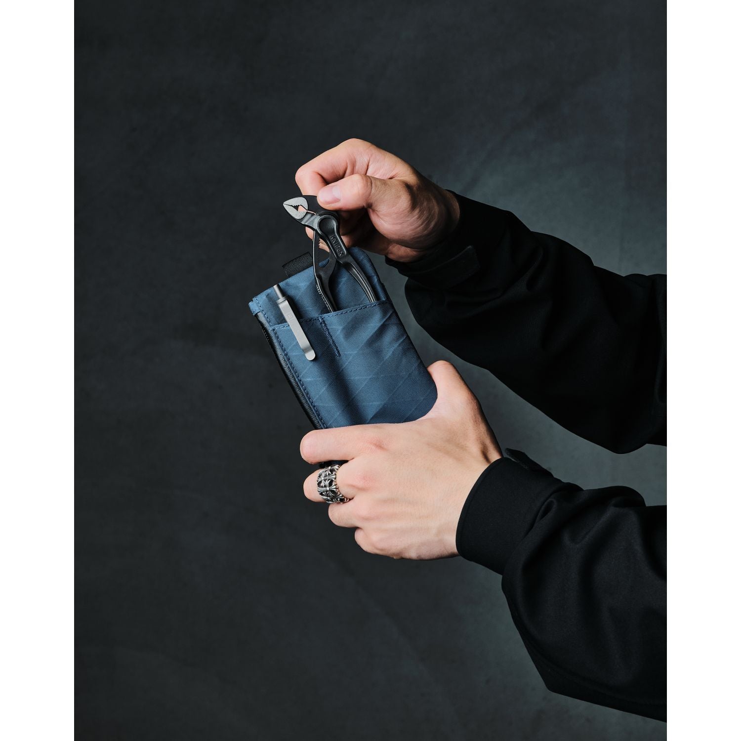 ALPAKA Zip Pouch Pro RX30 (Ocean Blue)