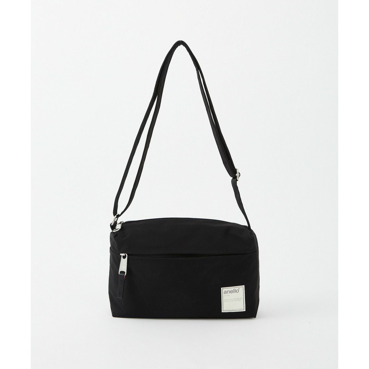 Anello Circle Mini Shoulder Bag (Black)