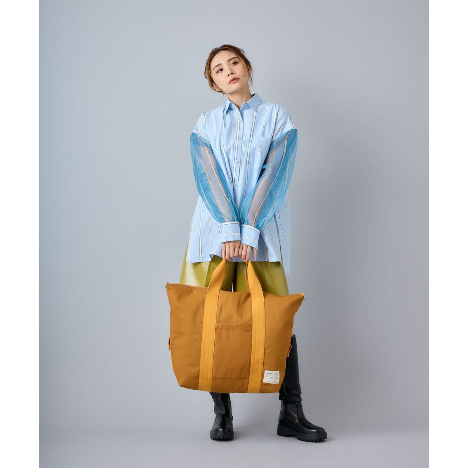 Anello Departure 2Way Boston Bag (Navy)