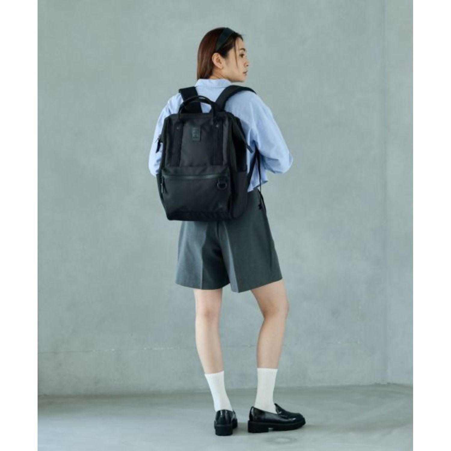 Anello Expand5 Kuchigane Backpack Large (Navy)