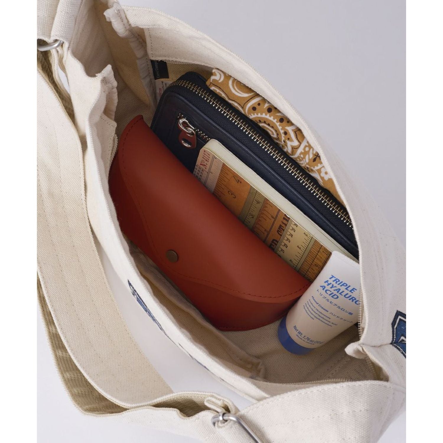 Anello Hazel Mini Shoulder Bag (Ivory)