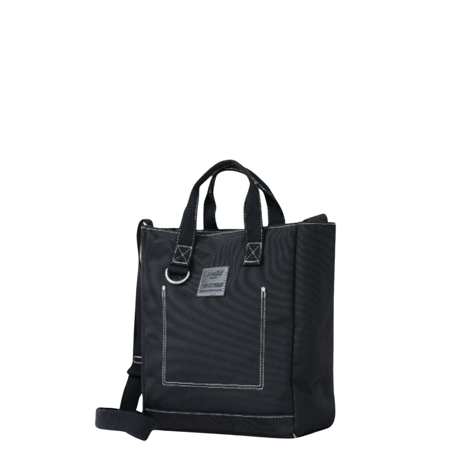 Anello Line 2Way Mini Tote Bag (Black)