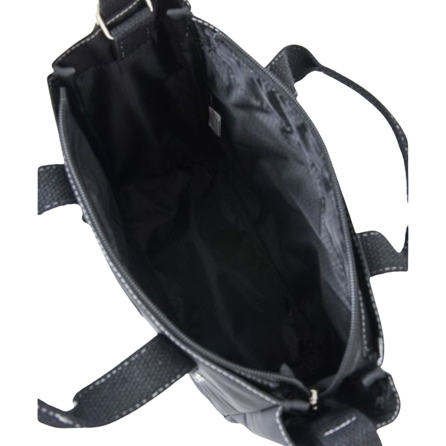 Anello Line 2Way Mini Tote Bag (Black)