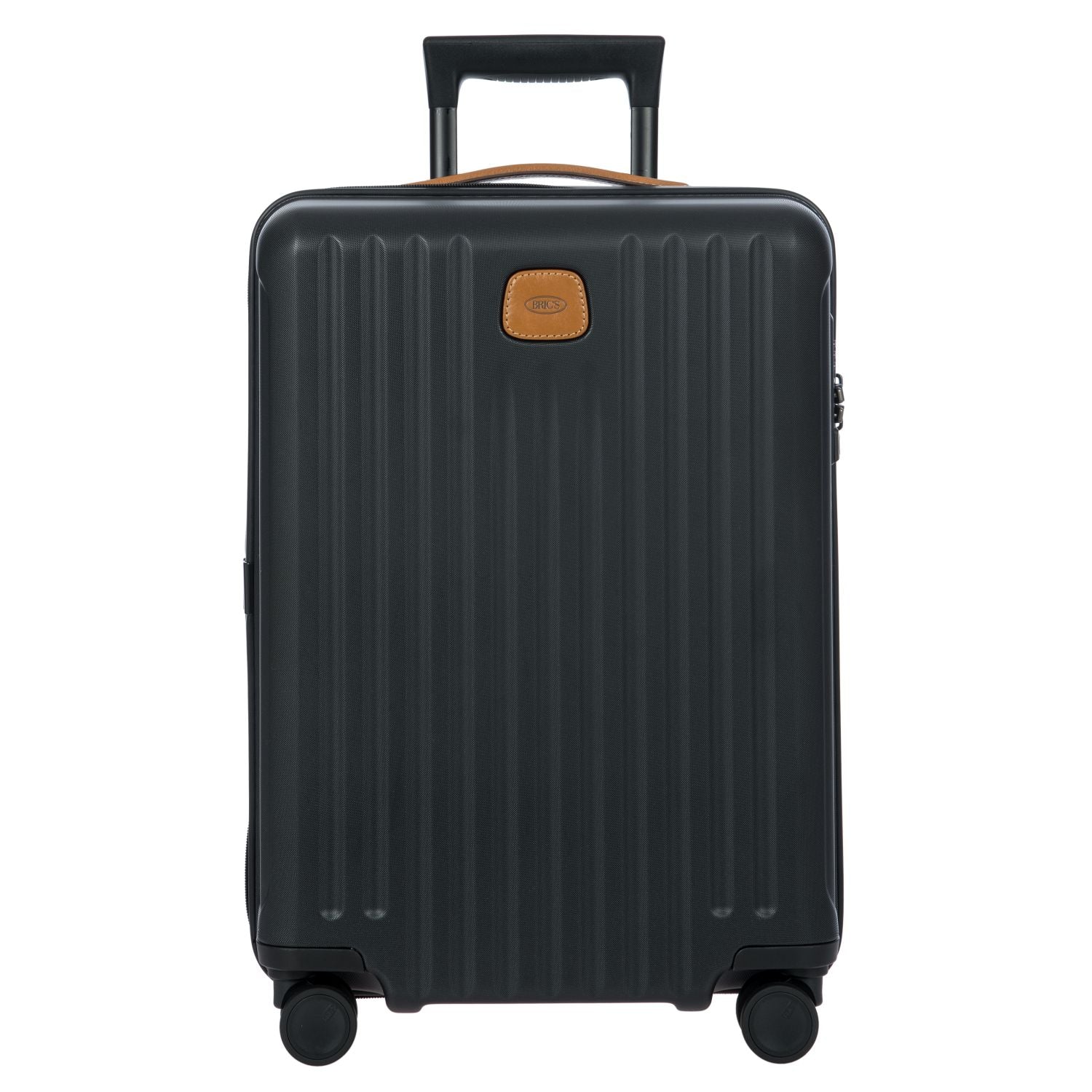 BRIC'S Capri 21" 8-Wheeled Carry On Luggage Spinner (Matte Black)