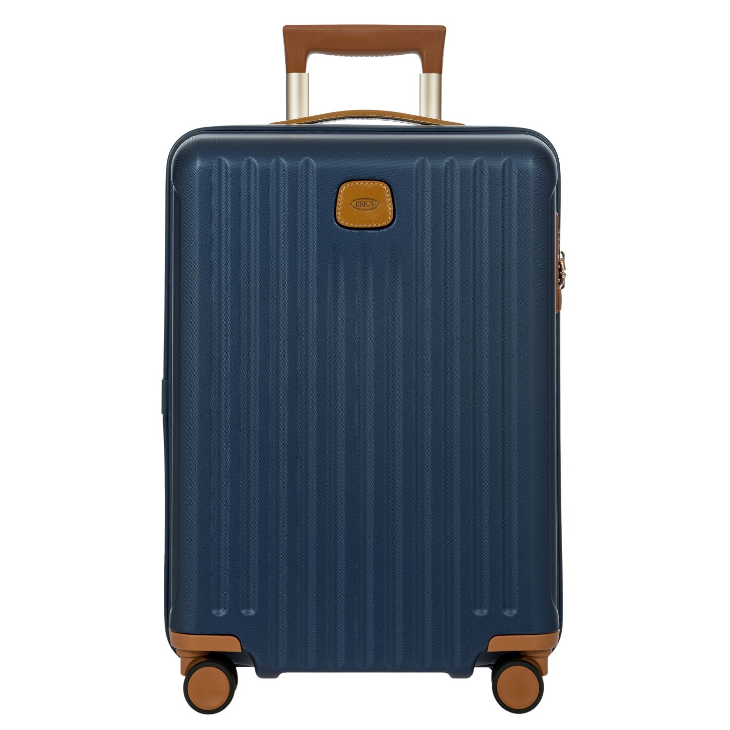BRIC'S Capri 21" 8-Wheeled Carry On Luggage Spinner (Matte Blue)