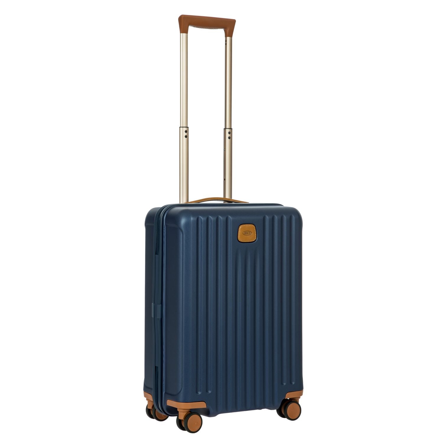 BRIC'S Capri 21" 8-Wheeled Carry On Luggage Spinner (Matte Blue)