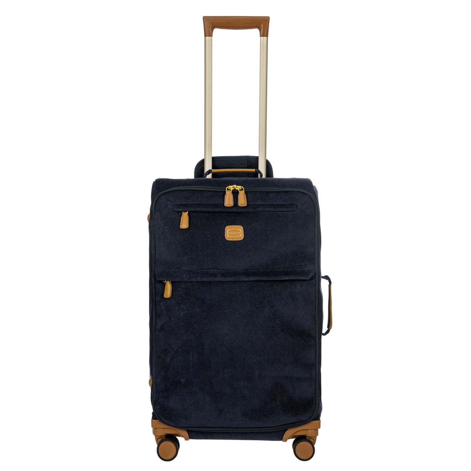 BRIC'S Life 28" Medium Luggage With Front Access Opening Spinner (Blue)