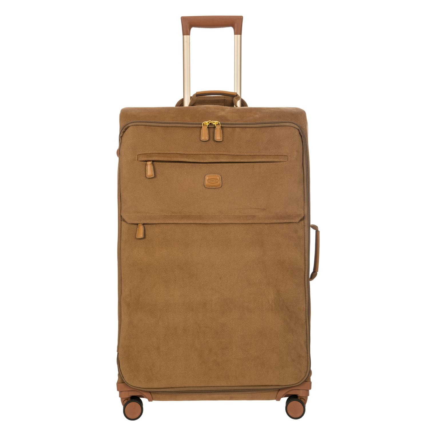 BRIC'S Life 30" Large Luggage With Front Access Opening Spinner (Camel)