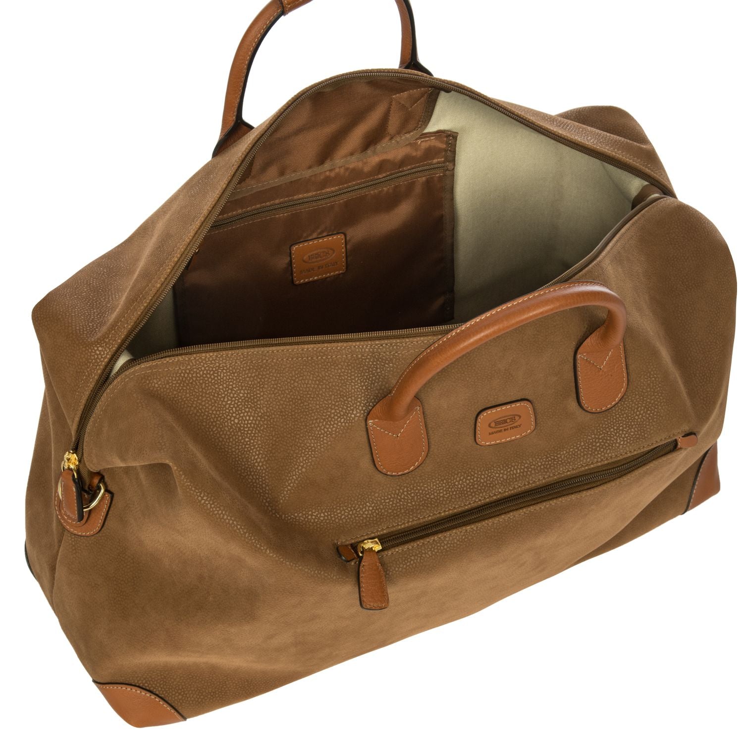 BRIC'S Life Holdall Travel Duffel - M (Camel)
