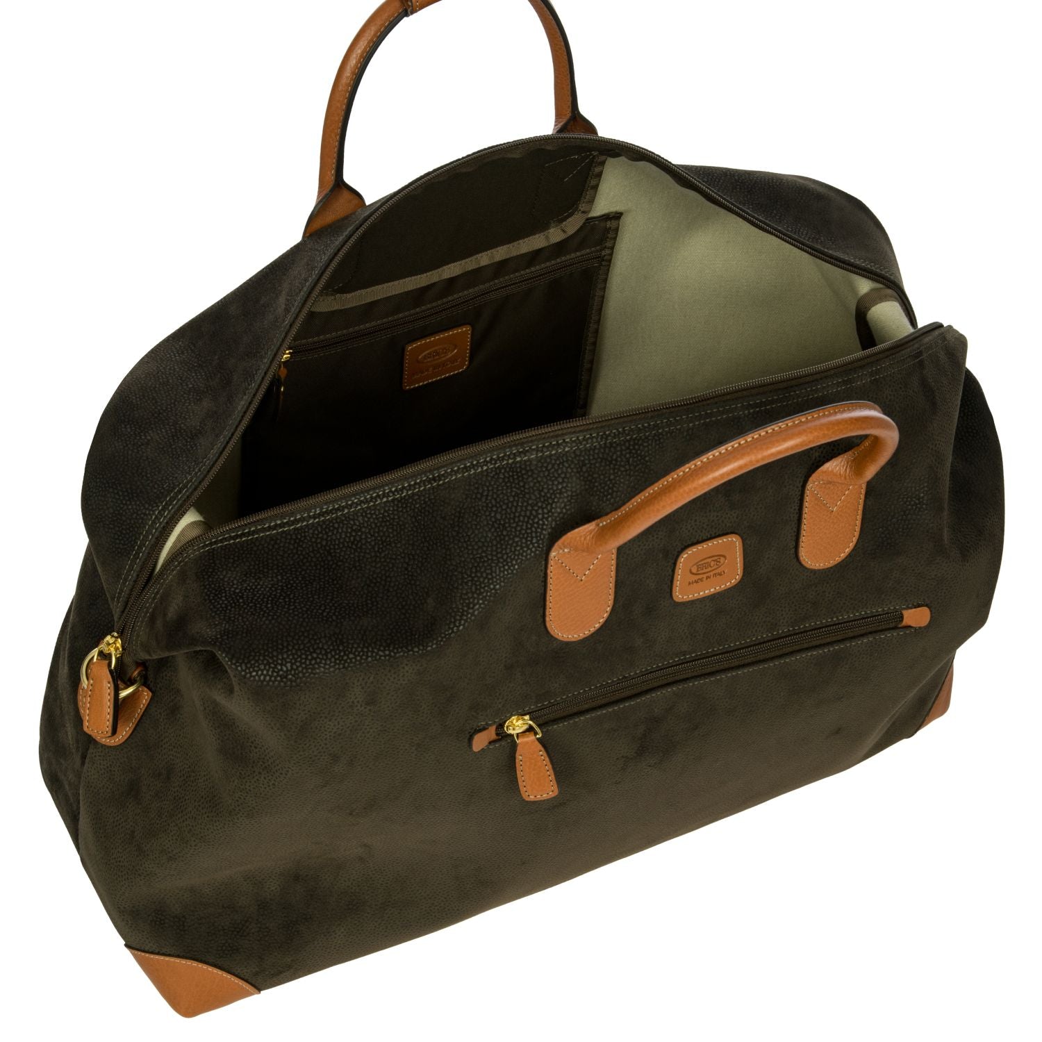 BRIC'S Life Holdall Travel Duffel - M (Olive)