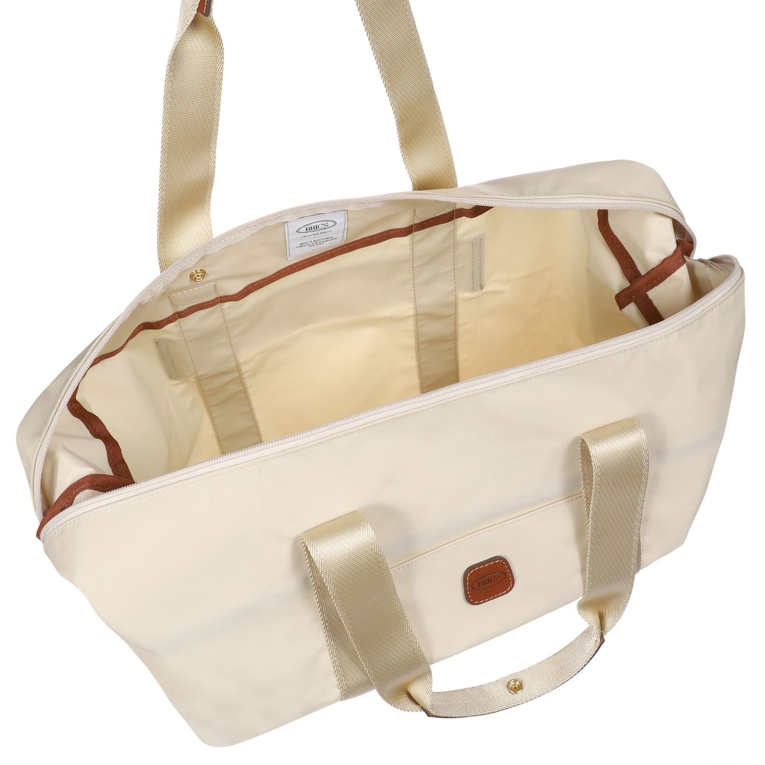 BRIC'S X-Bag 18" Folding Duffel Bag (Beige)