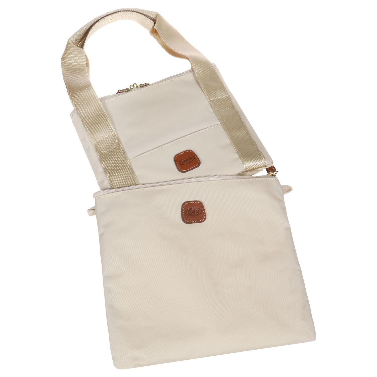 BRIC'S X-Bag 18" Folding Duffel Bag (Beige)