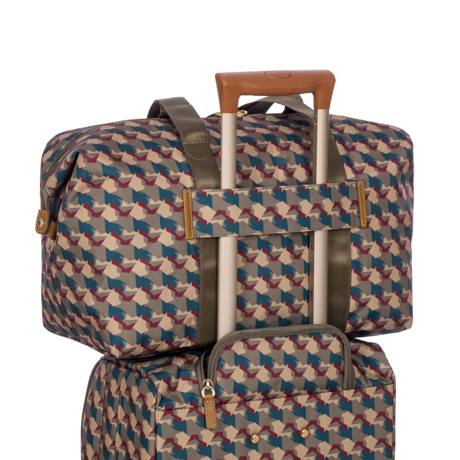 BRIC'S X-Bag 18" Folding Duffel Bag (Geometric Camo)