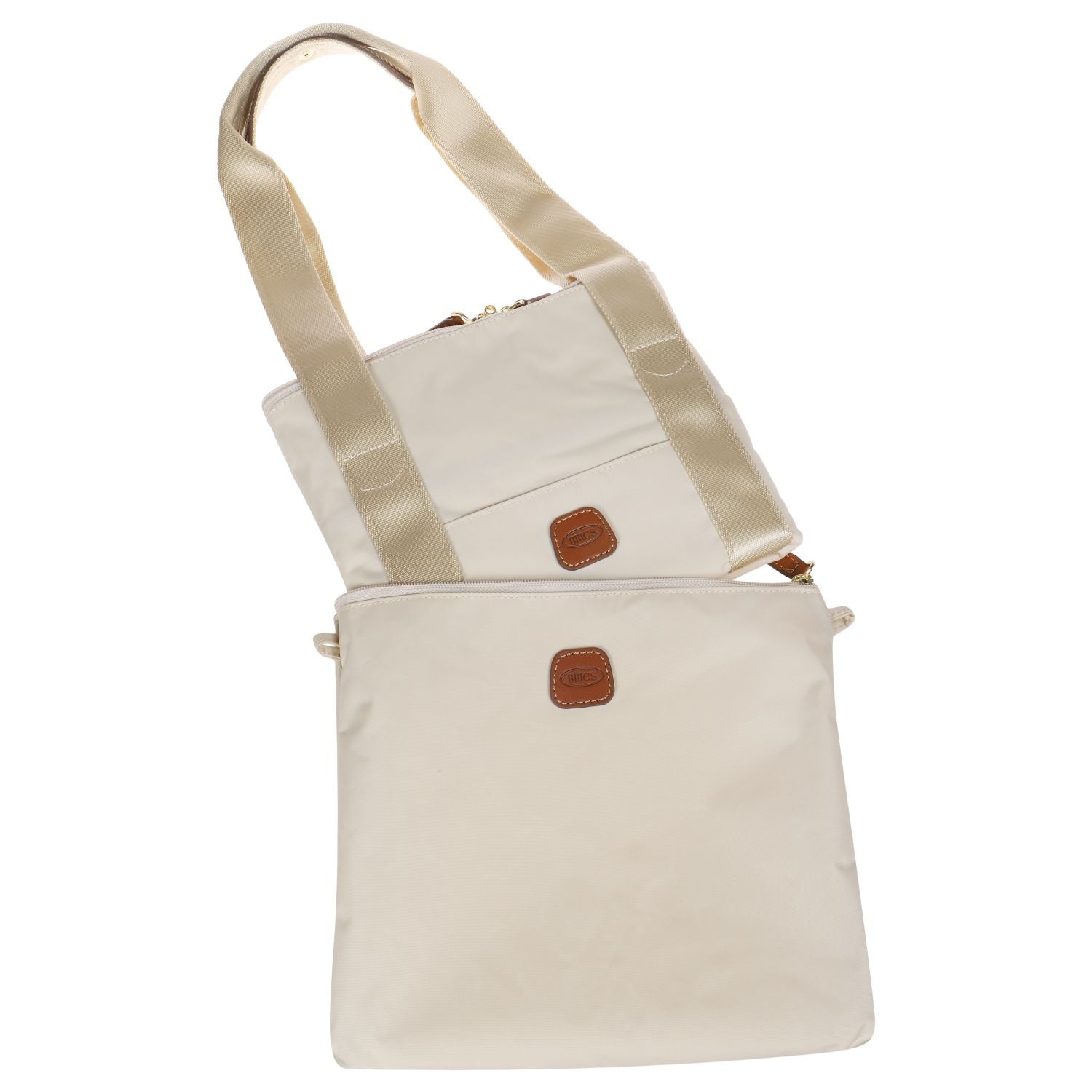 BRIC'S X-Bag 22" Folding Duffel Bag (Beige)