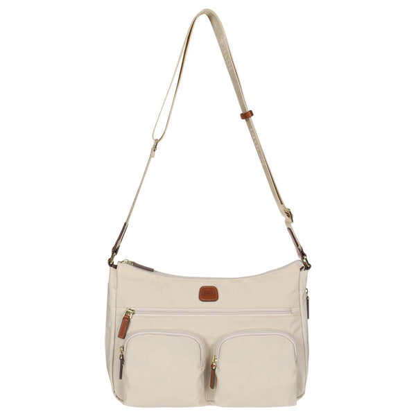 BRIC'S X-Bag Expandable Shoulder Bag (Beige)