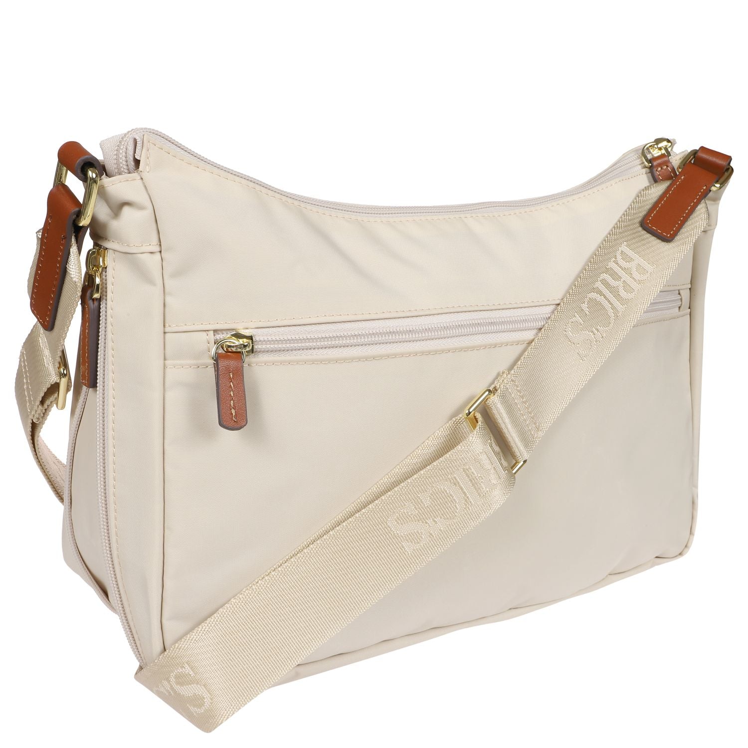 BRIC'S X-Bag Expandable Shoulder Bag (Beige)