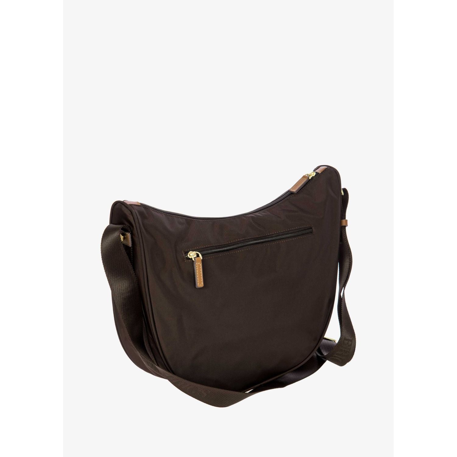 BRIC'S X-Bag Half Moon Bag - Large (Brown)