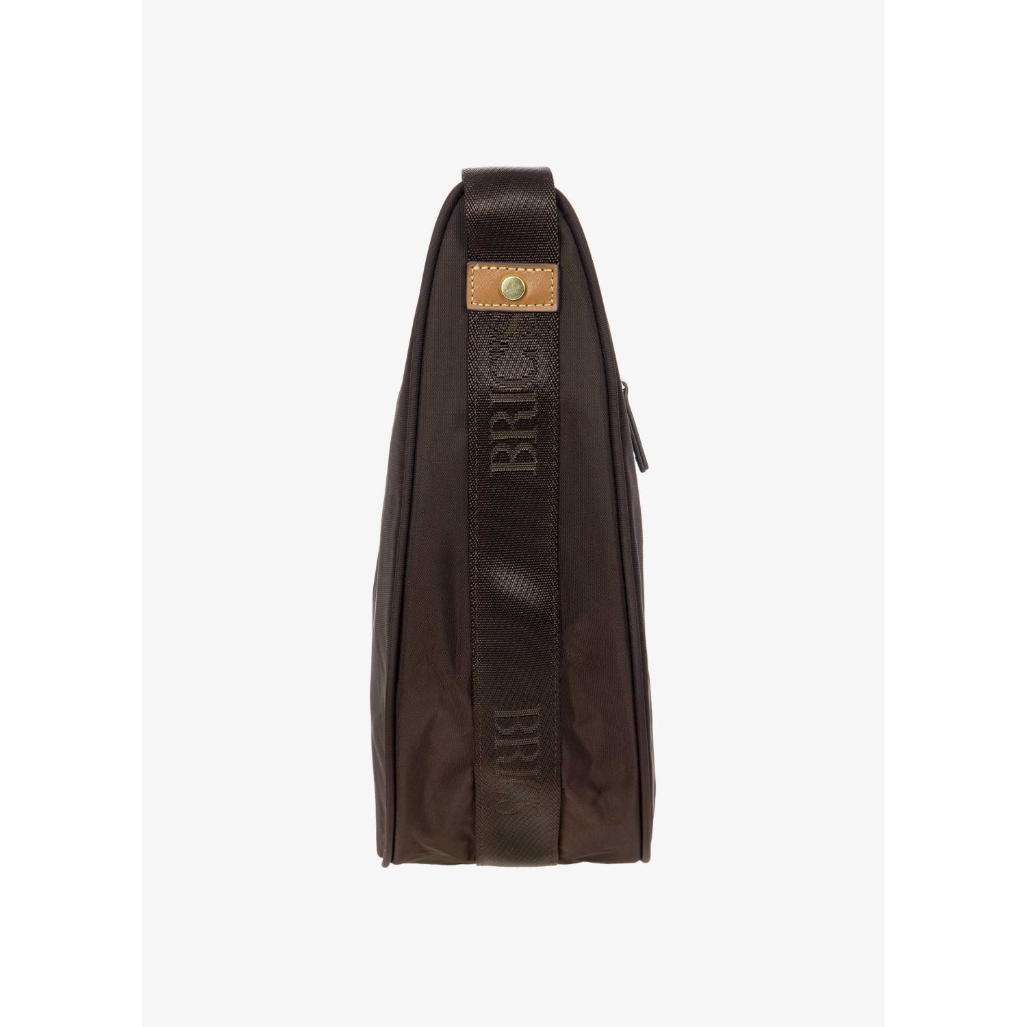 BRIC'S X-Bag Half Moon Bag - Large (Brown)