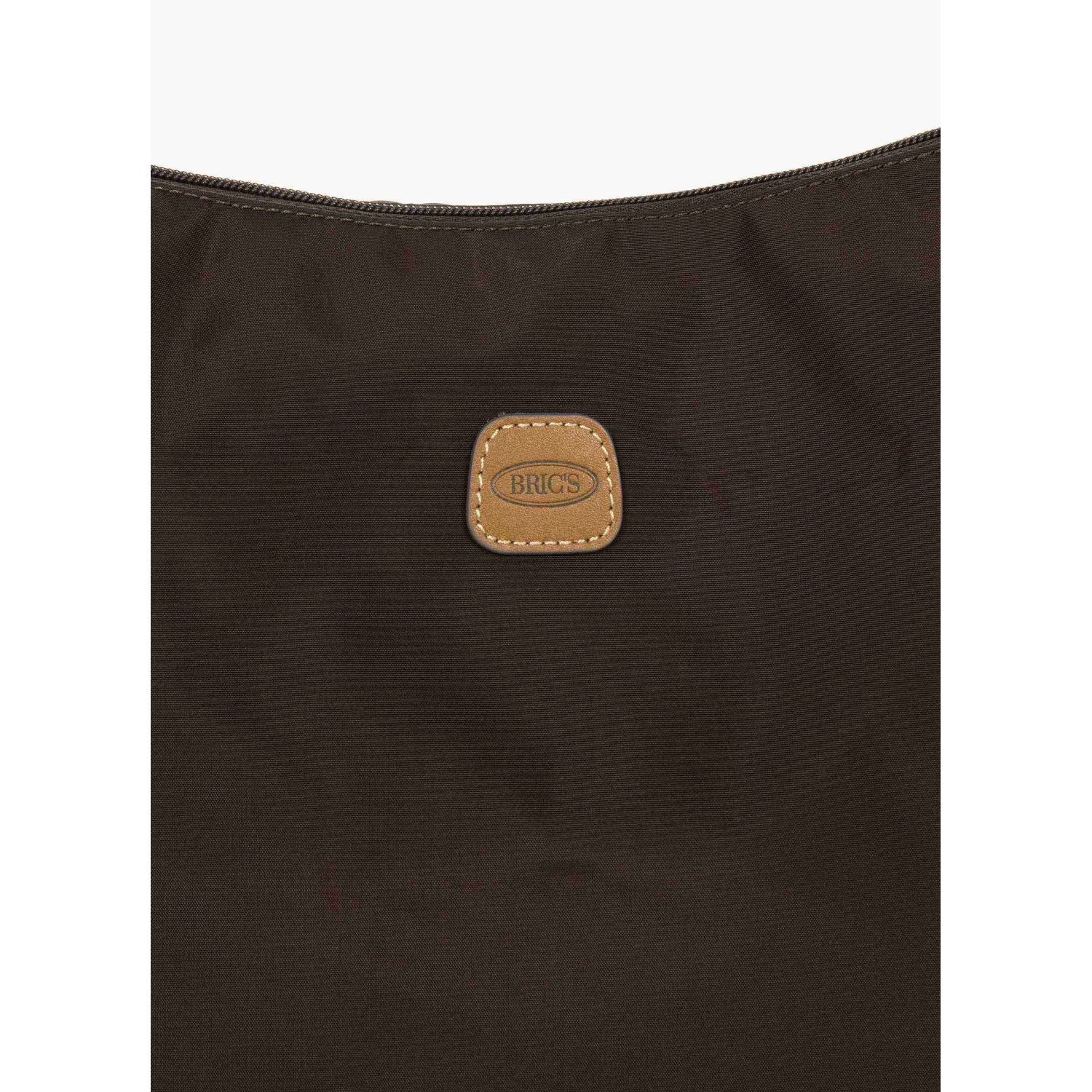 BRIC'S X-Bag Half Moon Bag - Large (Brown)