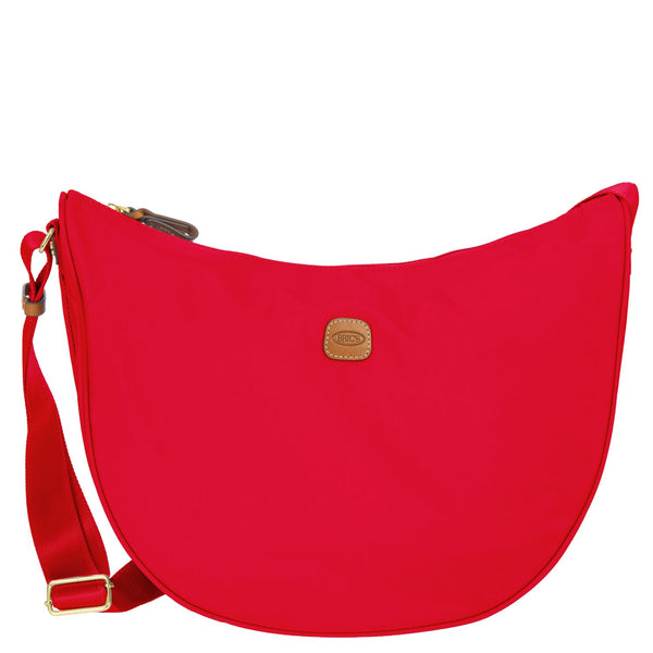 BRIC'S X-Bag Half Moon Bag - Large (Geranium)