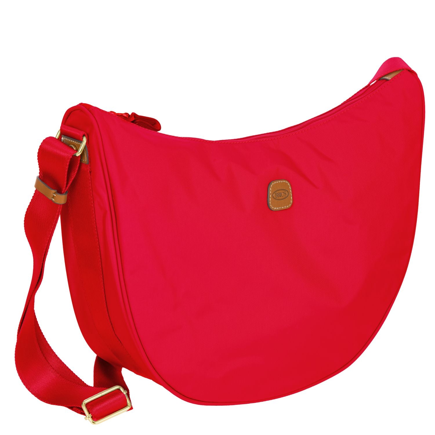 BRIC'S X-Bag Half Moon Bag - Large (Geranium)