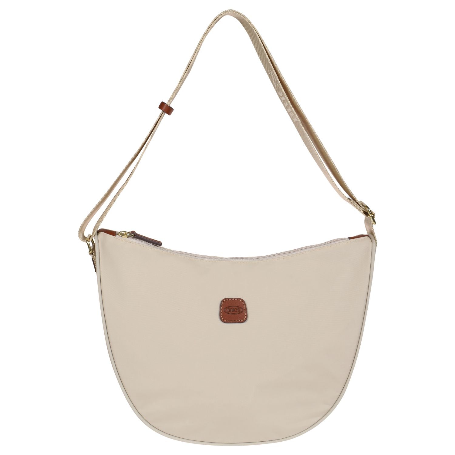 BRIC'S X-Bag Half Moon Bag - Medium (Beige)