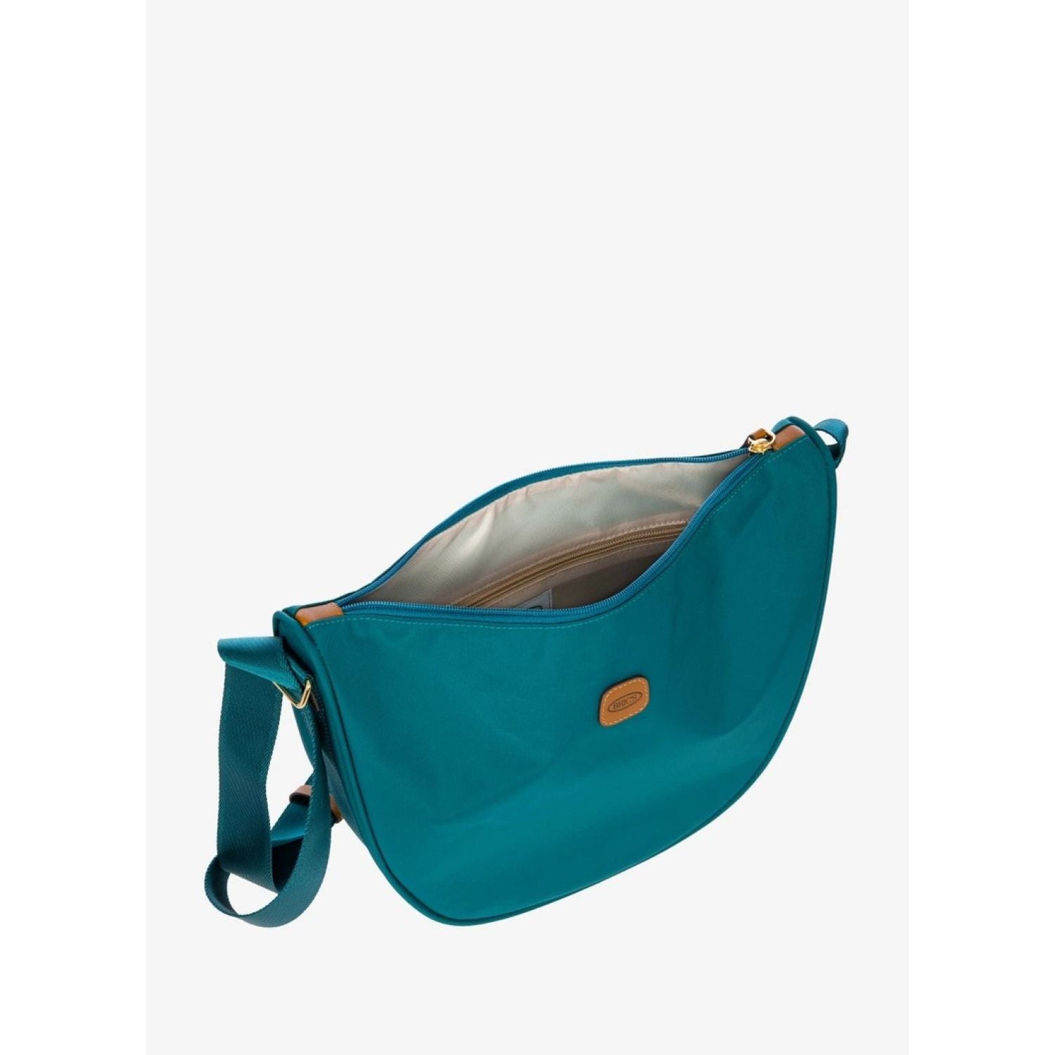 BRIC'S X-Bag Half Moon Bag - Medium (Sea Green)