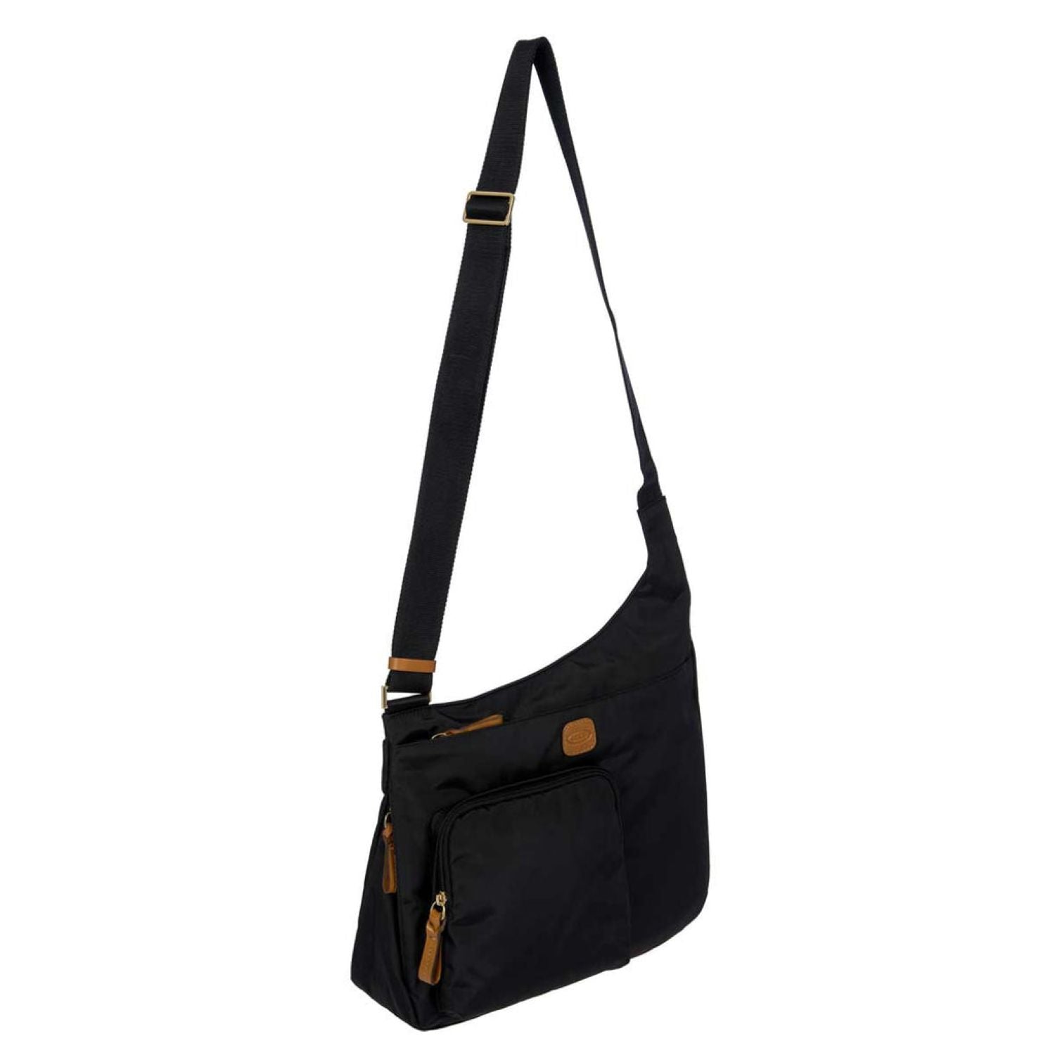 BRIC'S X-Bag Hipster Envelope Crossbody Bag (Black)