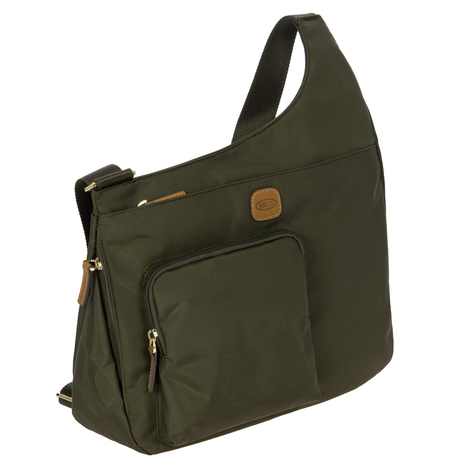 BRIC'S X-Bag Hipster Envelope Crossbody Bag (Olive)