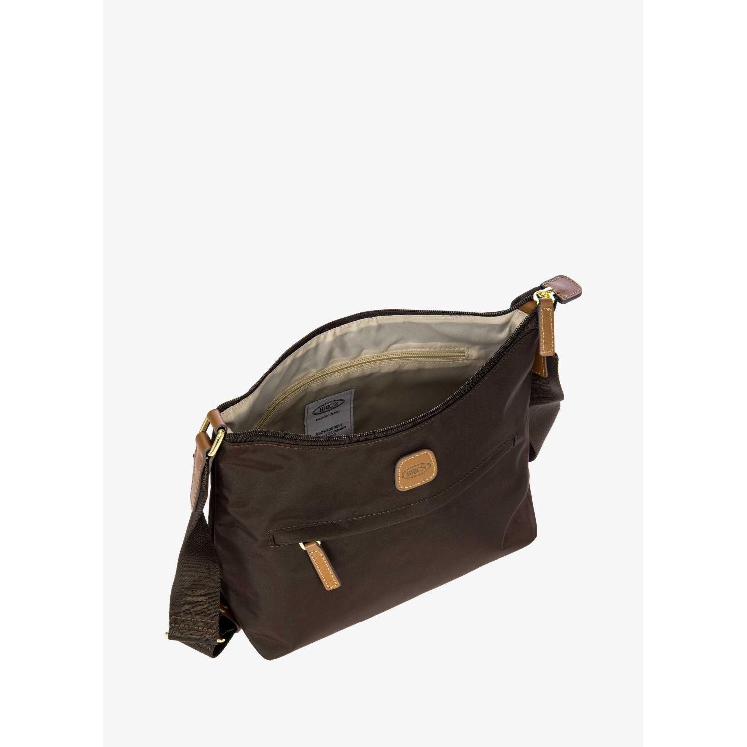 BRIC'S X-Bag Shoulder Bag - Small (Brown)