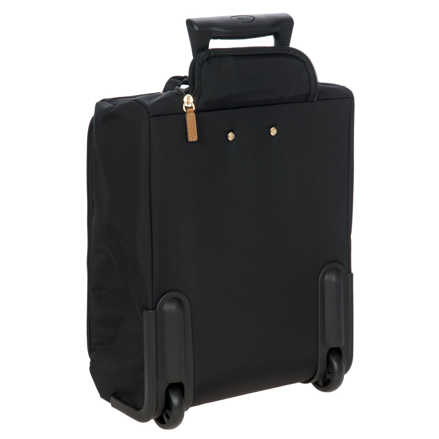 BRIC'S X-Travel 17.5" Underseat Trolley Luggage With Front Access Opening (Black)