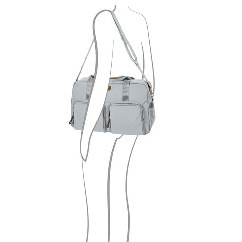 BRIC'S X-Travel 18" Boarding Duffle Bag (Grey)