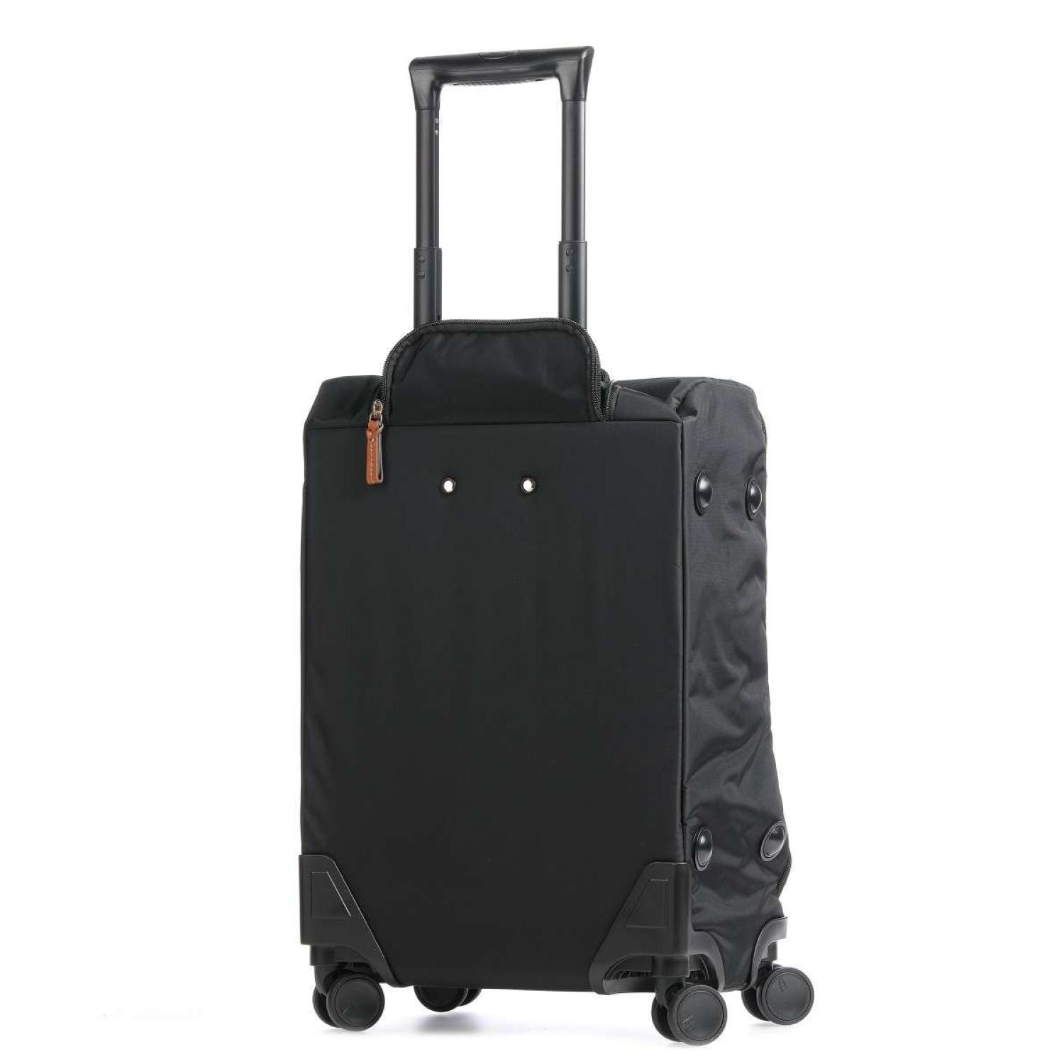 BRIC'S X-Travel 22" Carry On Luggage With Front Access Opening Spinner (Black)
