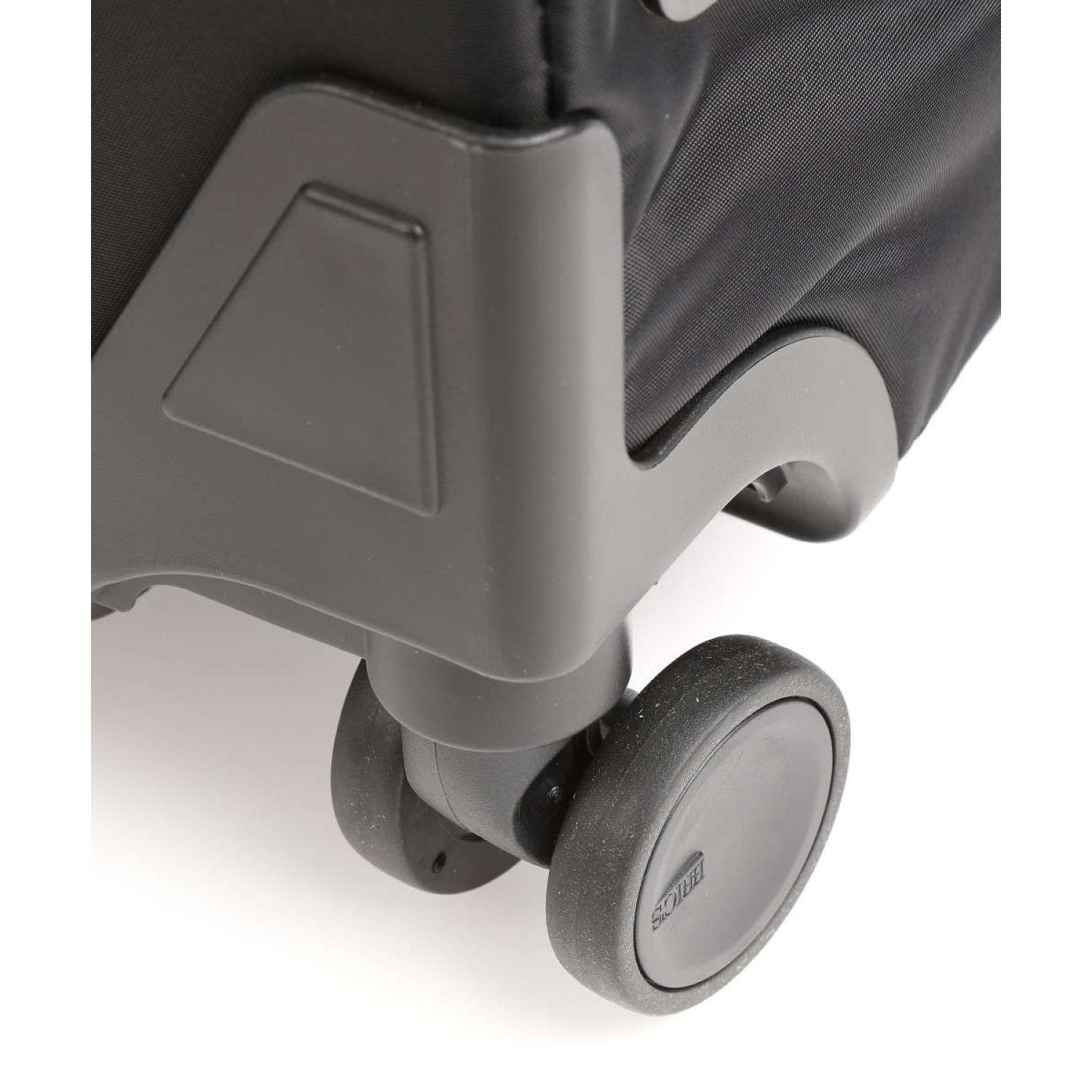 BRIC'S X-Travel 22" Carry On Luggage With Front Access Opening Spinner (Black)