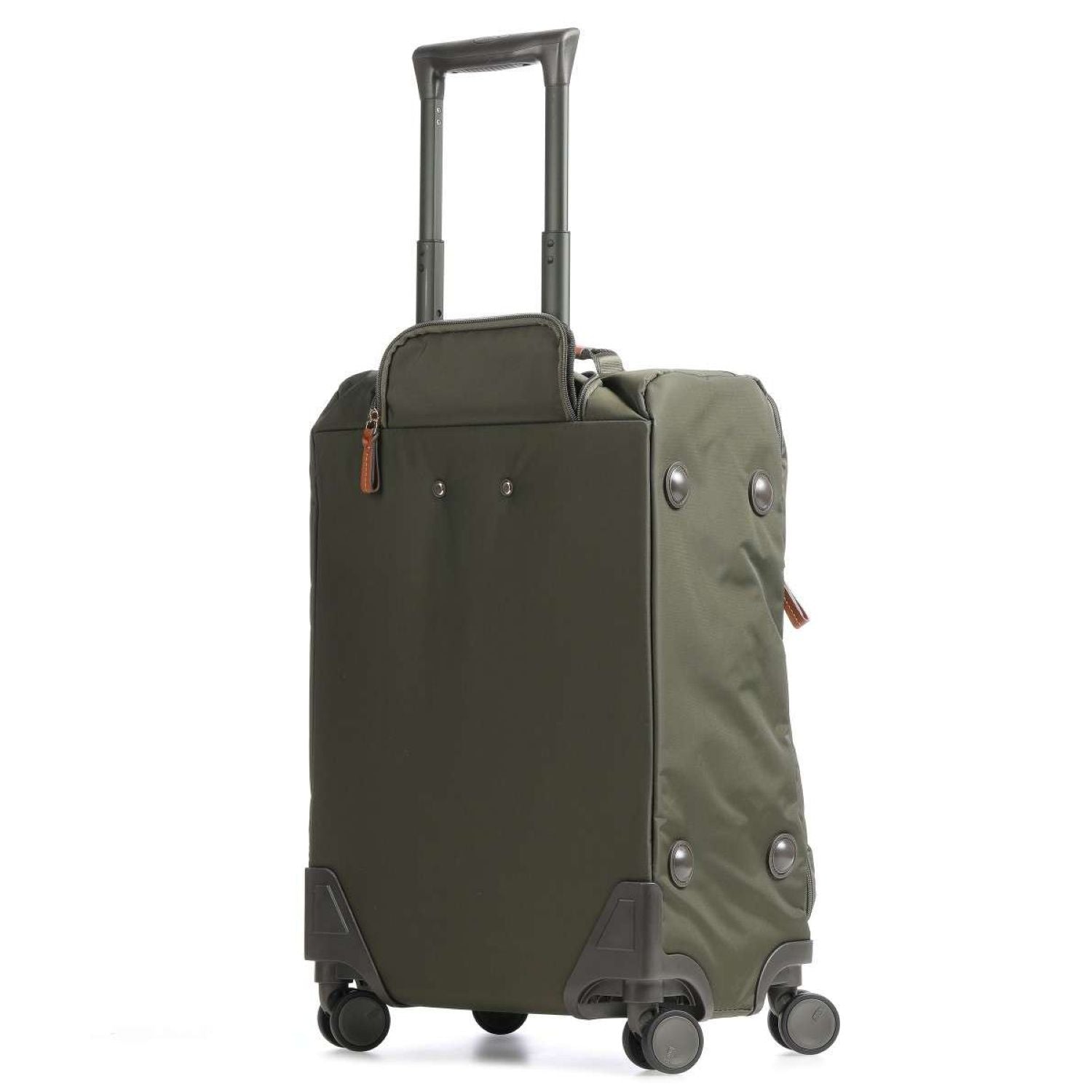 BRIC'S X-Travel 22" Carry On Luggage With Front Access Opening Spinner (Olive)