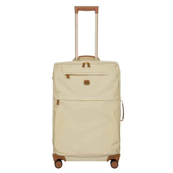 BRIC'S X-Travel 28" Medium Luggage With Front Access Opening Spinner (Beige)